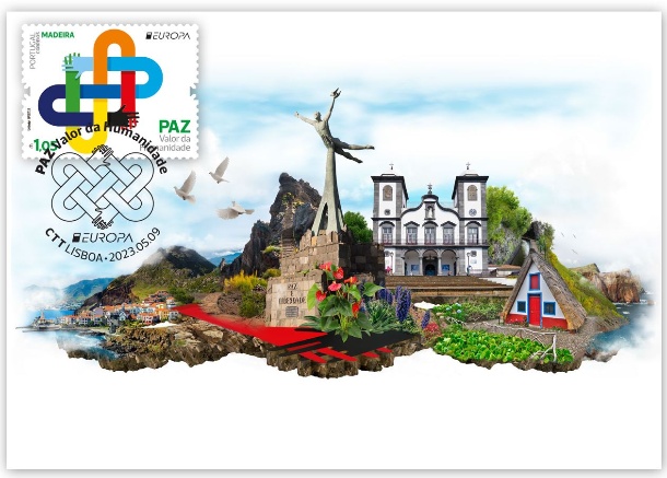 Bilhete Postal Máximo Madeira Europa 2023 